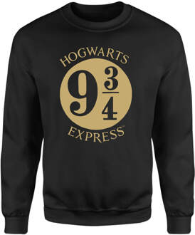 Harry Potter Platform Sweatshirt - Black - XL Zwart