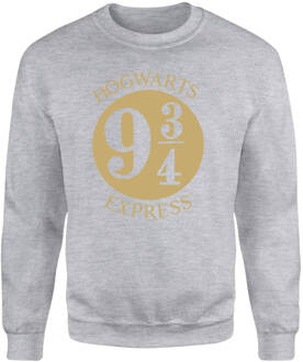 Harry Potter Platform Sweatshirt - Grey - L Grijs