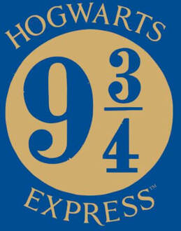 Harry Potter Platform Women's T-Shirt - Blue - XS Blauw