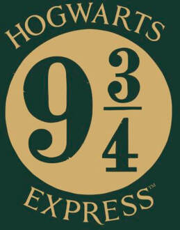 Harry Potter Platform Women's T-Shirt - Green - XL Groen