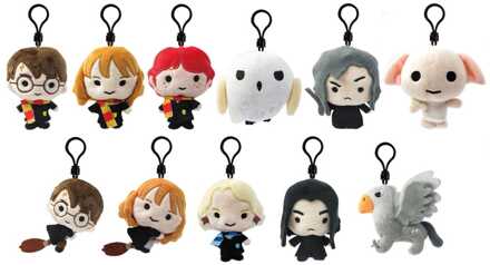 Harry Potter Plush Bag Clips Display (24)