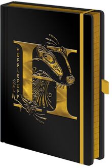 Harry Potter - Premium A5 Notitieboek - Hufflepuff