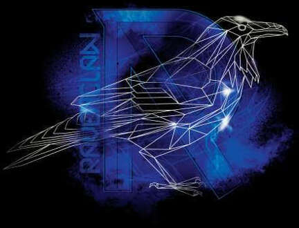 Harry Potter Ravenclaw Geometric trui - Zwart - S