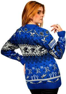 Harry Potter Ravenclaw Quidditch Knitted Christmas Jumper - 3XL