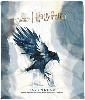 Harry Potter Ravenclaw Watercolour Effect Fleece Blanket - M