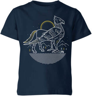 Harry Potter Scheurbek kinder t-shirt - Navy - 134/140 (9-10 jaar)
