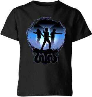Harry Potter Silhouet Attack kinder t-shirt - Zwart - 134/140 (9-10 jaar) - L