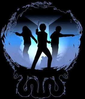 Harry Potter Silhouette Attack Trui - Zwart - L