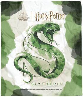 Harry Potter Slytherin Fleece Blanket - L