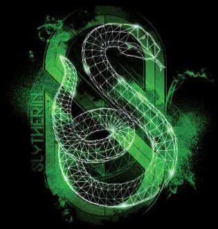 Harry Potter Slytherin Geometric trui - Zwart - M