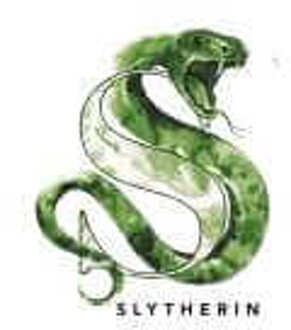 Harry Potter Slytherin Hoodie - White - XXL Wit