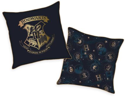 Harry Potter Soft Velboa Pillows Hogwarts 40 x 40 cm