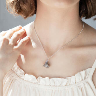 Harry Potter: Sterling Silver Sorting Hat Necklace