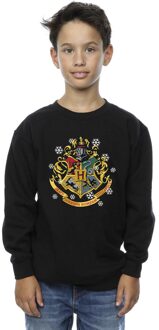 Harry Potter Sweatshirt met kerstmotief voor jongens (Zwart)