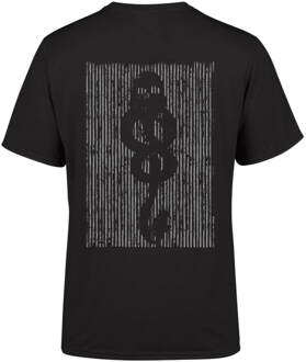 Harry Potter The Dark Arts Death Eater Lines T-Shirt With Embroidery - Black - XL Zwart