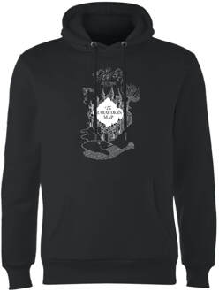 Harry Potter The Marauders Map Hoodie - Zwart - XL