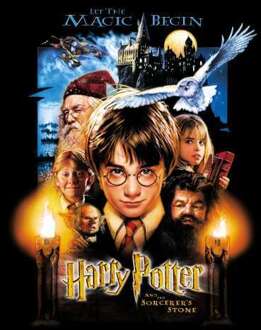 Harry Potter The Sorcerer's Stone Hoodie - Black - XL - Zwart