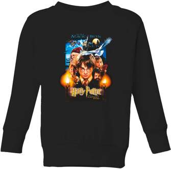 Harry Potter The Sorcerer's Stone Kids' Sweatshirt - Black - 134/140 (9-10 jaar) Zwart - L