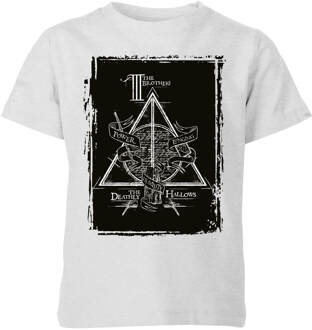Harry Potter Three Brothers kinder t-shirt - Grijs - 98/104 (3-4 jaar)