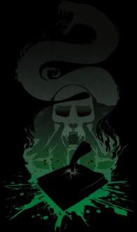 Harry Potter Tom Riddle Diary t-shirt - Zwart - XXL