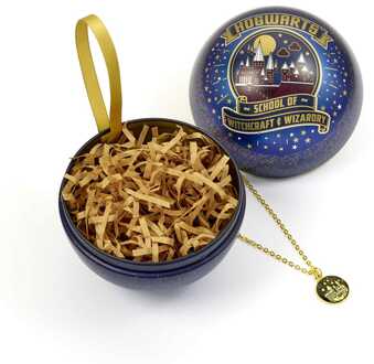 Harry Potter tree ornament with Necklace Hogwarts School of Witchcraft and Wizardry