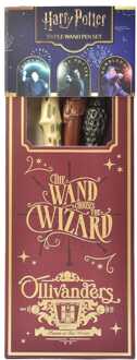 Harry Potter Triple Wand Pen Pack Magical Locations