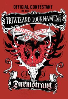 Harry Potter Triwizard Tournament Durmstrang t-shirt - Rood - S