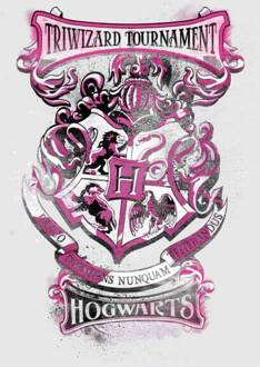 Harry Potter Triwizard Tournament Hogwarts dames t-shirt - Grijs - 3XL
