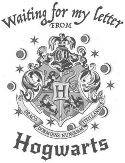Harry Potter Waiting For My Letter Dames T-shirt - Wit - L