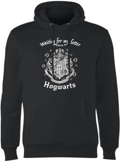 Harry Potter Waiting For My Letter From Hogwarts Hoodie - Zwart - L