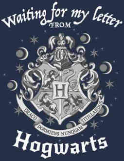 Harry Potter Waiting For My Letter T-shirt - Navy - L Blauw