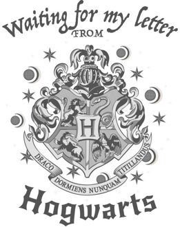 Harry Potter Waiting For My Letter T-shirt - Wit - M