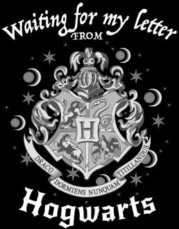 Harry Potter Waiting For My Letter T-shirt - Zwart - S
