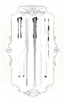 Harry Potter Wand Of Harry Potter t-shirt - Wit - S