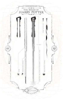 Harry Potter Wand Of Harry Potter trui - Wit - M