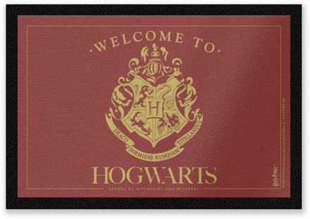 Harry Potter Welcome To Hogwarts mat
