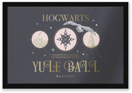 Harry Potter Welcome To The Yule Ball Entrance Mat