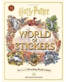Harry Potter World Of Stickers - Collectible Art Stickers