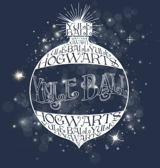 Harry Potter Yule Ball Baubel dames kerst t-shirt - Navy - M Blauw