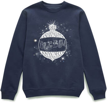 Harry Potter Yule Ball Baubel kersttrui - Navy - S Blauw