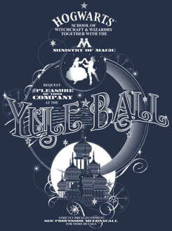 Harry Potter Yule Ball t-shirt - Navy - XL - Navy blauw