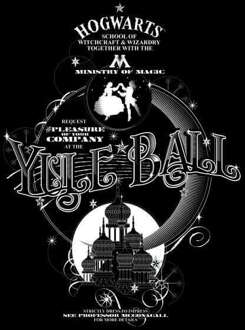 Harry Potter Yule Ball trui - Zwart - XL - Zwart