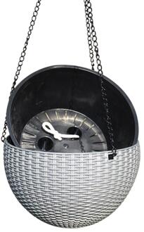 Hars Hangen Plant Bloem Opknoping Potten Mand Plant Hanger Outdoor Opknoping Pot Mand Houder Voor Tuin Countyard Wanddecoratie 01