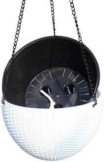 Hars Hangen Plant Bloem Opknoping Potten Mand Plant Hanger Outdoor Opknoping Pot Mand Houder Voor Tuin Countyard Wanddecoratie 02