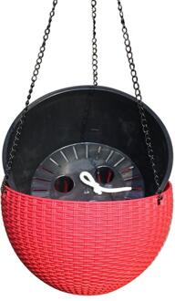 Hars Hangen Plant Bloem Opknoping Potten Mand Plant Hanger Outdoor Opknoping Pot Mand Houder Voor Tuin Countyard Wanddecoratie 03
