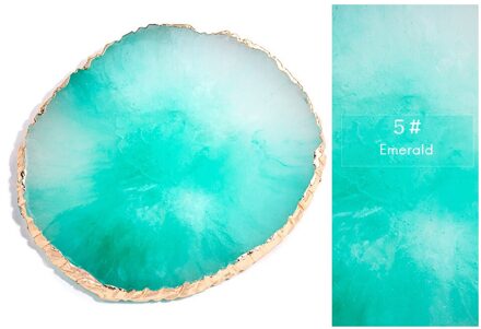 Hars Imitatie Agaat Nagel Kleur Verf Palet Houder Tekening Nail Art Color Display kleur 2