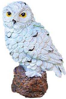 Hars Imitatie Mini Uilen Miniatuur Huis Fairy Garden Micro Landschap Tuin Outdoor Patio Decoratie Plant Potten Bonsai Craft