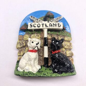 Hars Koelkast Sticker Nessie Schotland Engels Beer India Souvenir Magneet Steen Sticker Koelkast Sticker F2