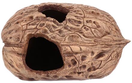 Hars Reptiel Grot Voor Hagedis Schildpad Spin Schorpioen Slang Hars Huisdier Onderdak Walnoot Reptiel Landschap Klimmen Pet Cave