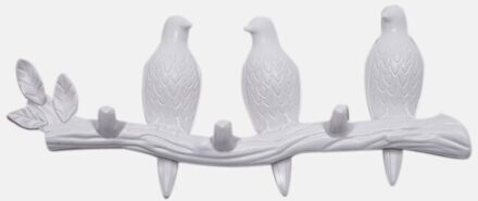 Hars Vogel sleutel Slaapkamer keuken Jas Kleding Handdoek Haken Wanddecoraties Woonaccessoires Kamer Hoed Handtas Houder deur hanger 1